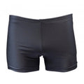 Black - Front - Zika Mens Swim Shorts