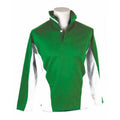 Emerald Green-White - Front - Carta Sport Unisex Adult Reversible Rugby Shirt