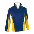 Royal Blue-Amber - Front - Carta Sport Unisex Adult Reversible Rugby Shirt