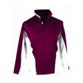 Maroon-White - Front - Carta Sport Unisex Adult Reversible Rugby Shirt