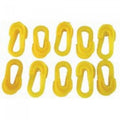 Yellow - Back - Carta Sport Net Clip (Pack Of 80)