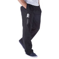 Black - Back - Canterbury Mens Open Hem Tracksuit Bottoms