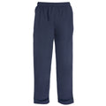 Navy - Back - Canterbury Mens Open Hem Tracksuit Bottoms