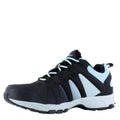 Charcoal-Misty Blue - Back - Hi-Tec Womens-Ladies Warrior Trainers