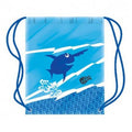 Blue-White - Front - Beco Childrens-Kids Sealife Swimming Bag
