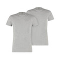 Grey Marl - Front - Puma Unisex Adult T-Shirt (Pack of 2)
