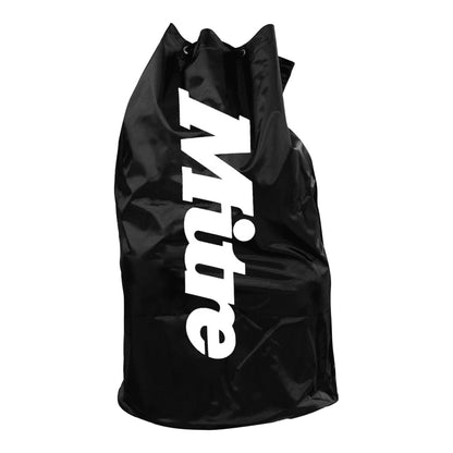 Black - Front - Mitre Jumbo 20 Ball Football Bag