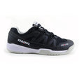 Silver-Black-Yellow - Back - Karakal Mens Prolite Indoor Court Trainers