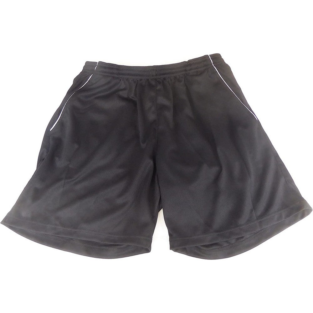 Black-White - Front - Carta Sport Unisex Adult Referee Shorts