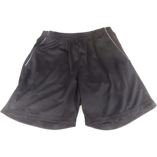 Black-White - Front - Carta Sport Unisex Adult Referee Shorts