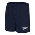 Red - Back - Speedo Childrens-Kids Essential Swim Shorts