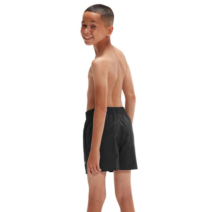 Black - Lifestyle - Speedo Childrens-Kids Essential Swim Shorts