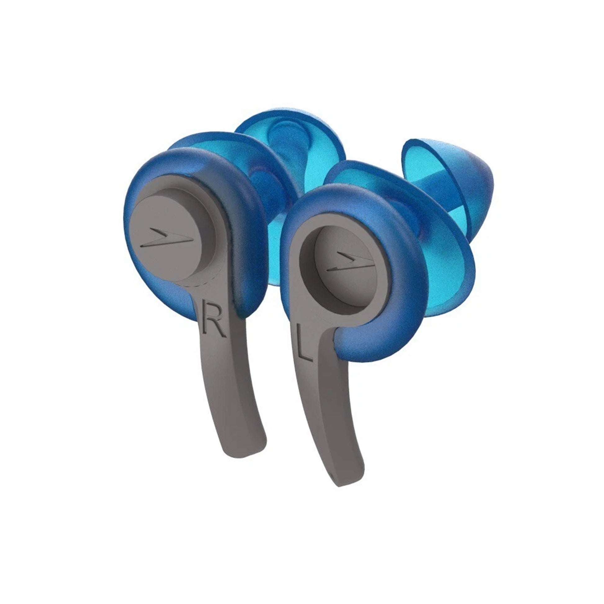 Blue-Grey - Back - Speedo Biofuse Aquatic Swimming Ear Plugs