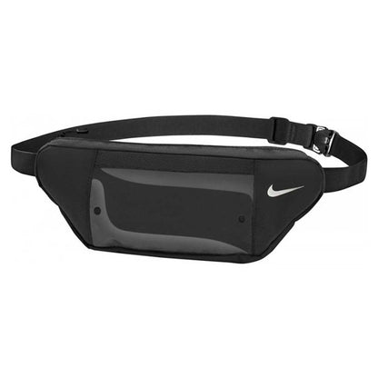 Black - Front - Nike Logo Waist Bag