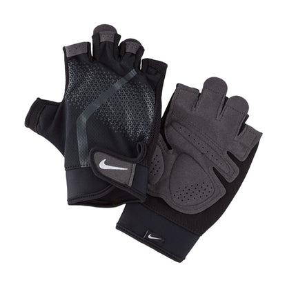Black-Grey - Side - Nike Mens Sports Gloves