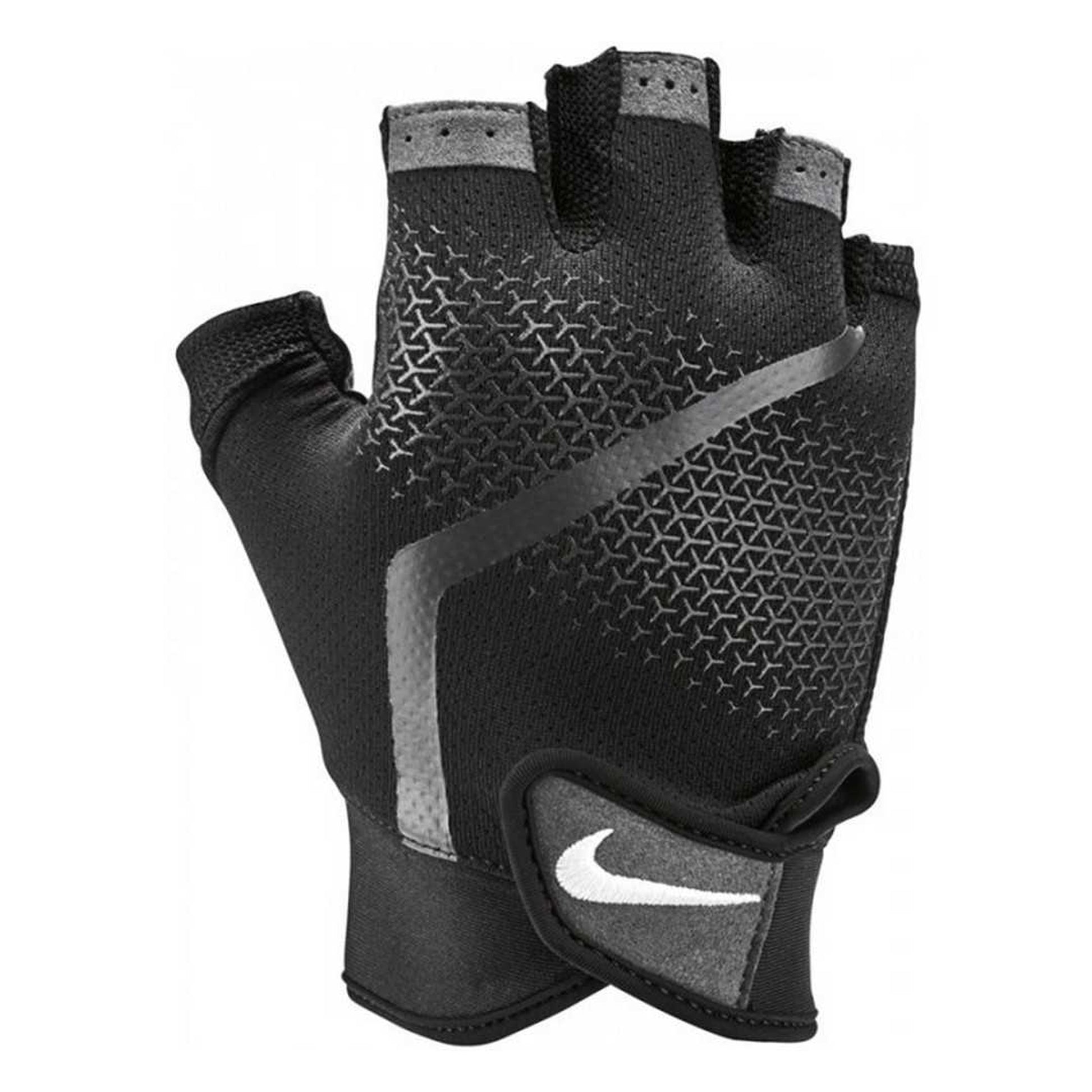 Black-Grey - Front - Nike Mens Sports Gloves