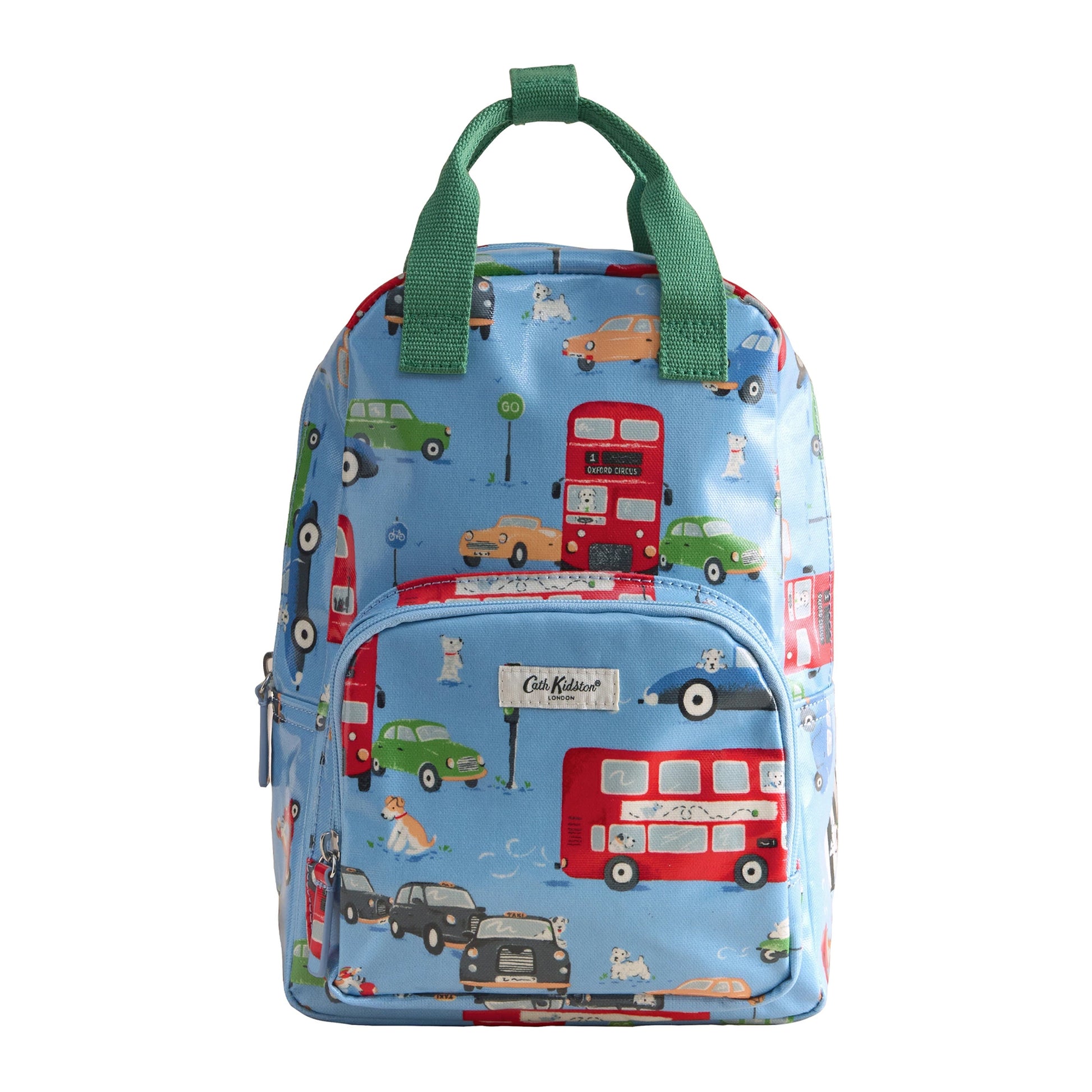 Blue - Back - Cath Kidston London Bus Backpack