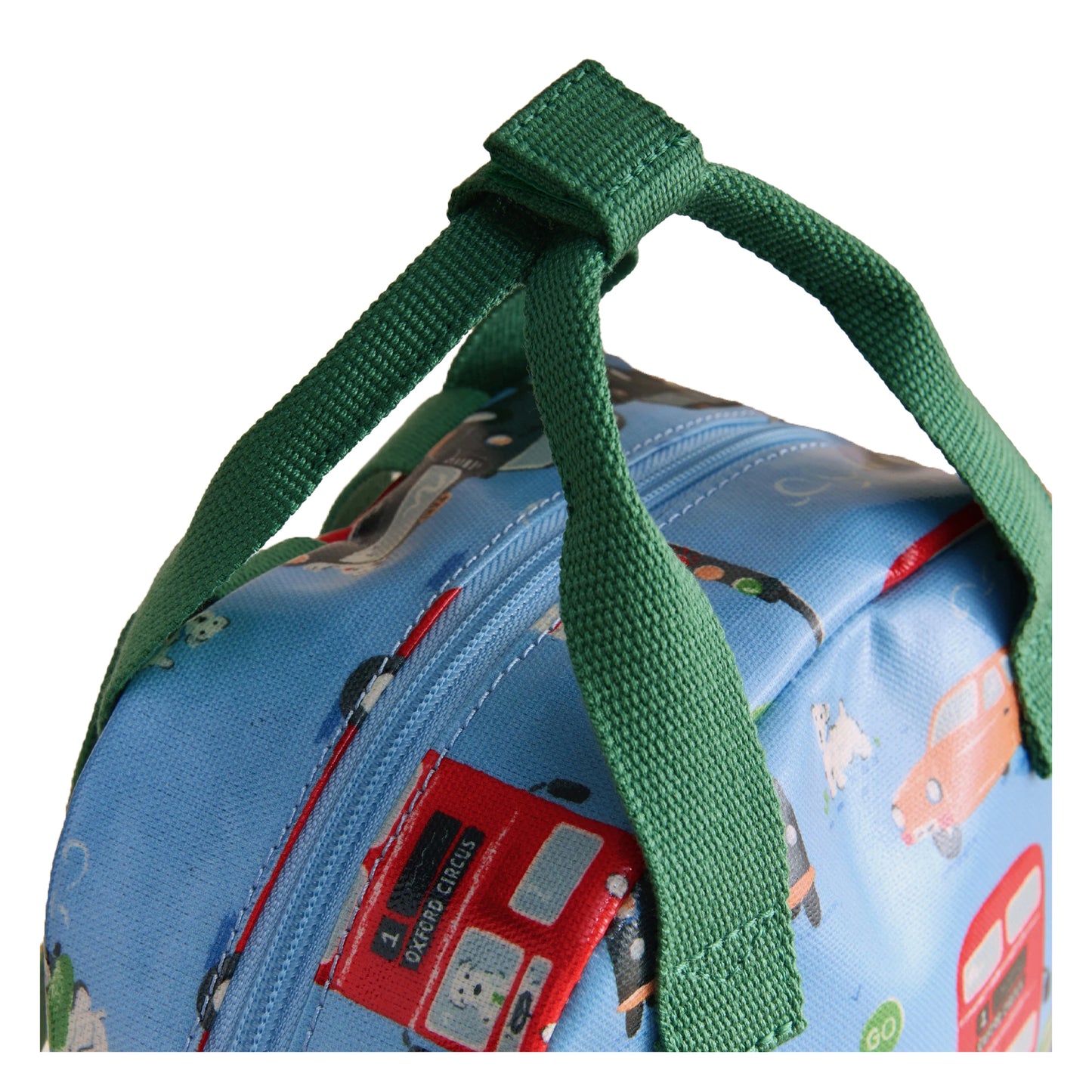 Blue - Side - Cath Kidston London Bus Backpack