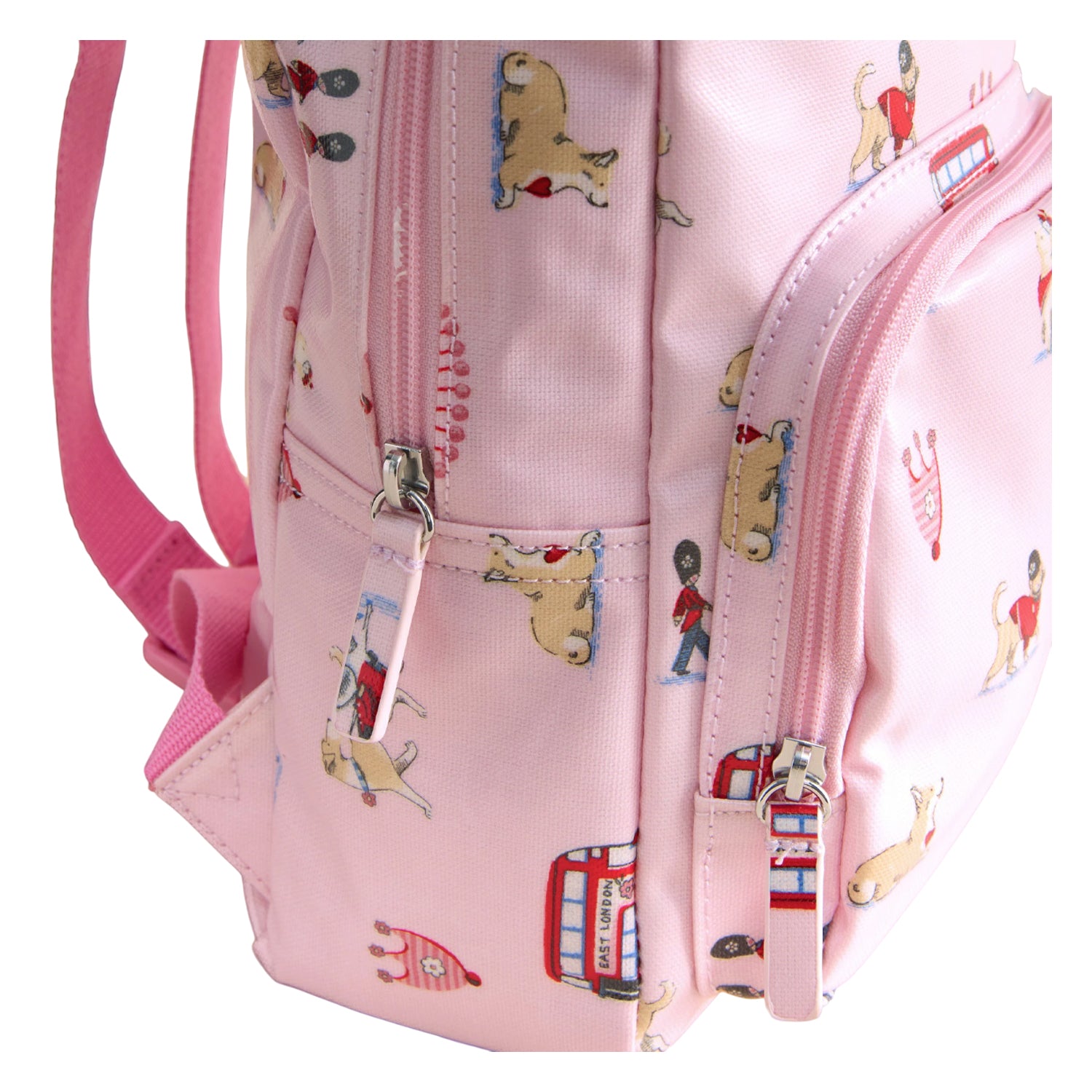 Pink - Side - Cath Kidston Childrens-Kids London Backpack