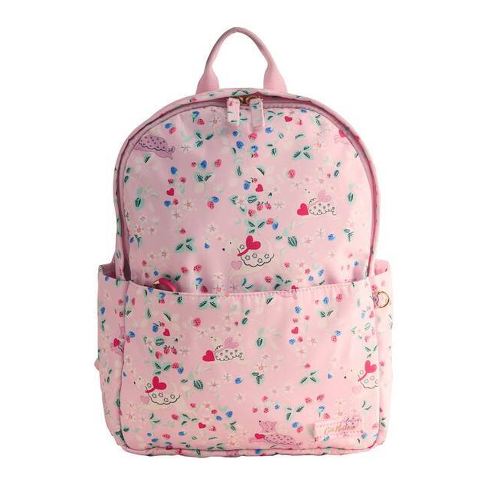 Pink - Back - Cath Kidston Floral Backpack