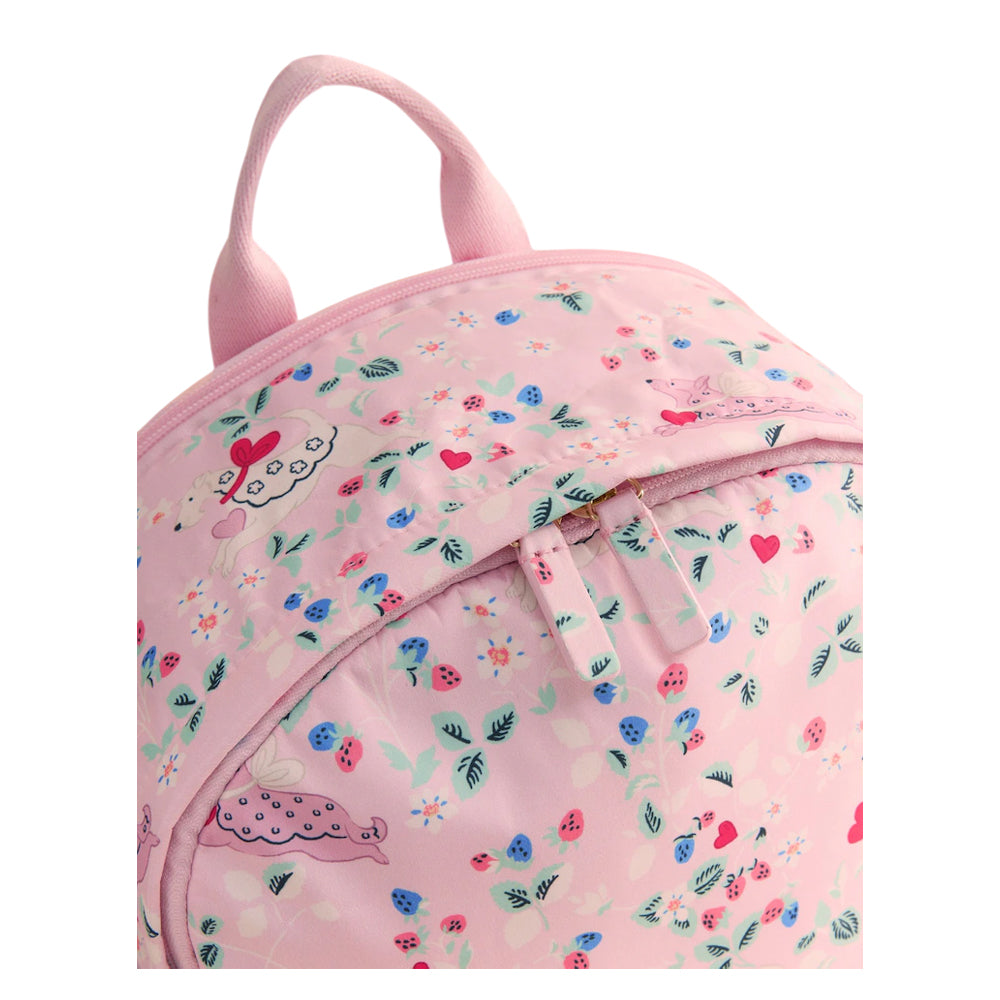 Pink - Side - Cath Kidston Floral Backpack