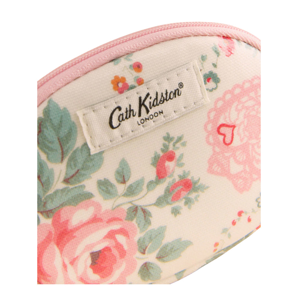 Cream - Back - Cath Kidston Womens-Ladies Hackney Rose Coin Purse