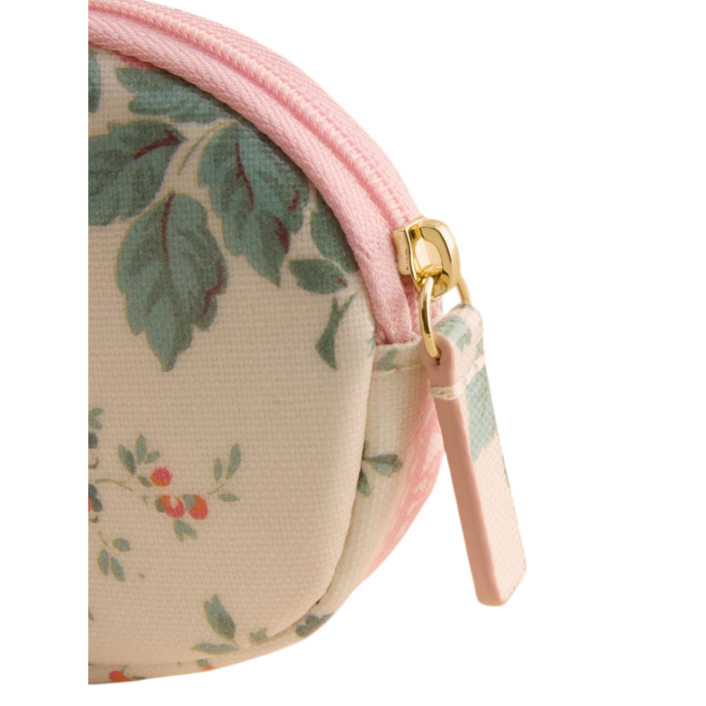 Cream - Side - Cath Kidston Womens-Ladies Hackney Rose Coin Purse