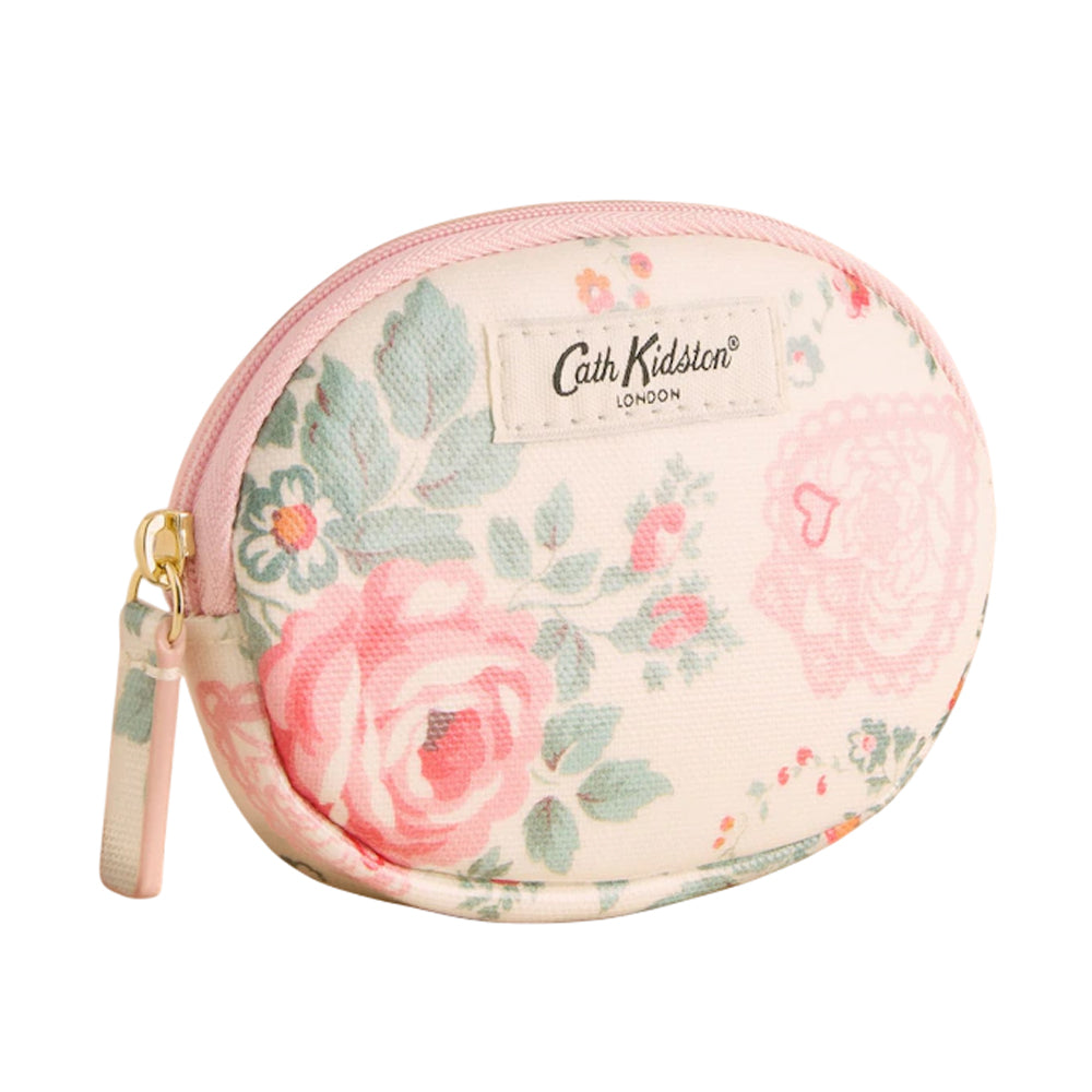 Cream - Front - Cath Kidston Womens-Ladies Hackney Rose Coin Purse