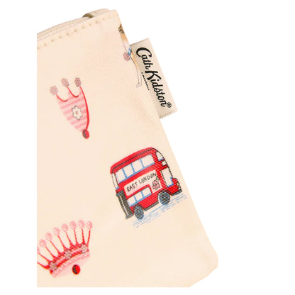 Cream - Back - Cath Kidston London Zipped Purse