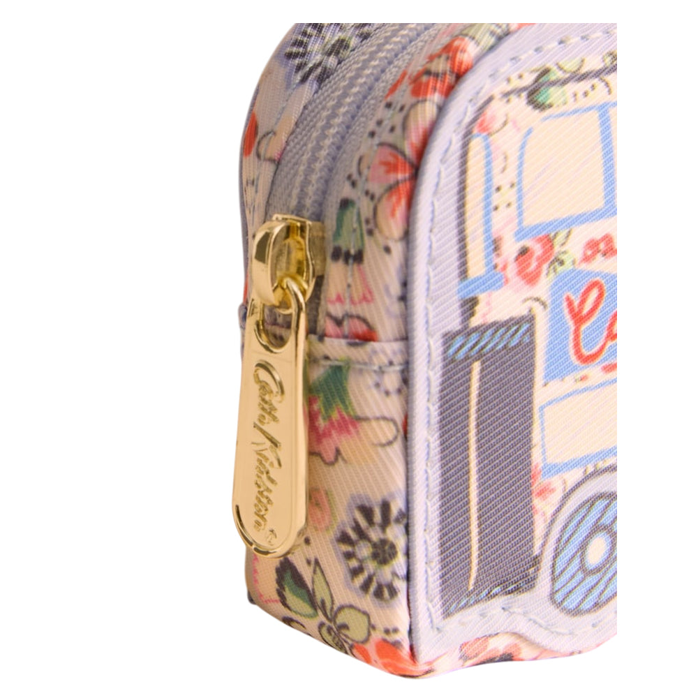 Blue - Back - Cath Kidston London Bus Clip-On Purse