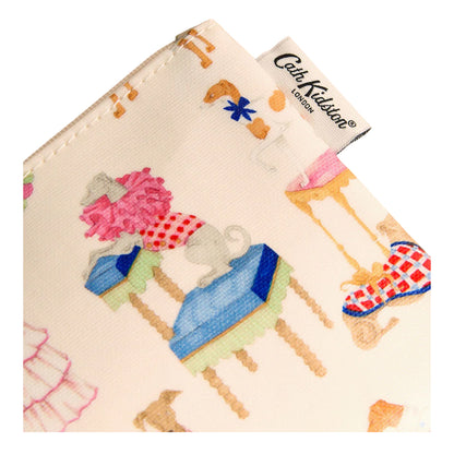 Pink - Back - Cath Kidston Fancy Dog Zipped Purse