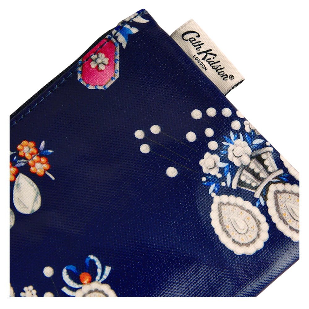 Blue - Side - Cath Kidston Jewel Zipped Purse