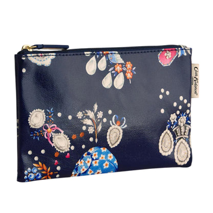 Blue - Front - Cath Kidston Jewel Zipped Purse