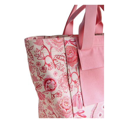 Pink - Side - Cath Kidston Spitefield Rose Tote Bag