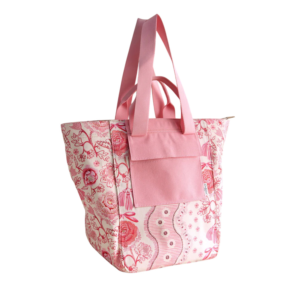Pink - Front - Cath Kidston Spitefield Rose Tote Bag