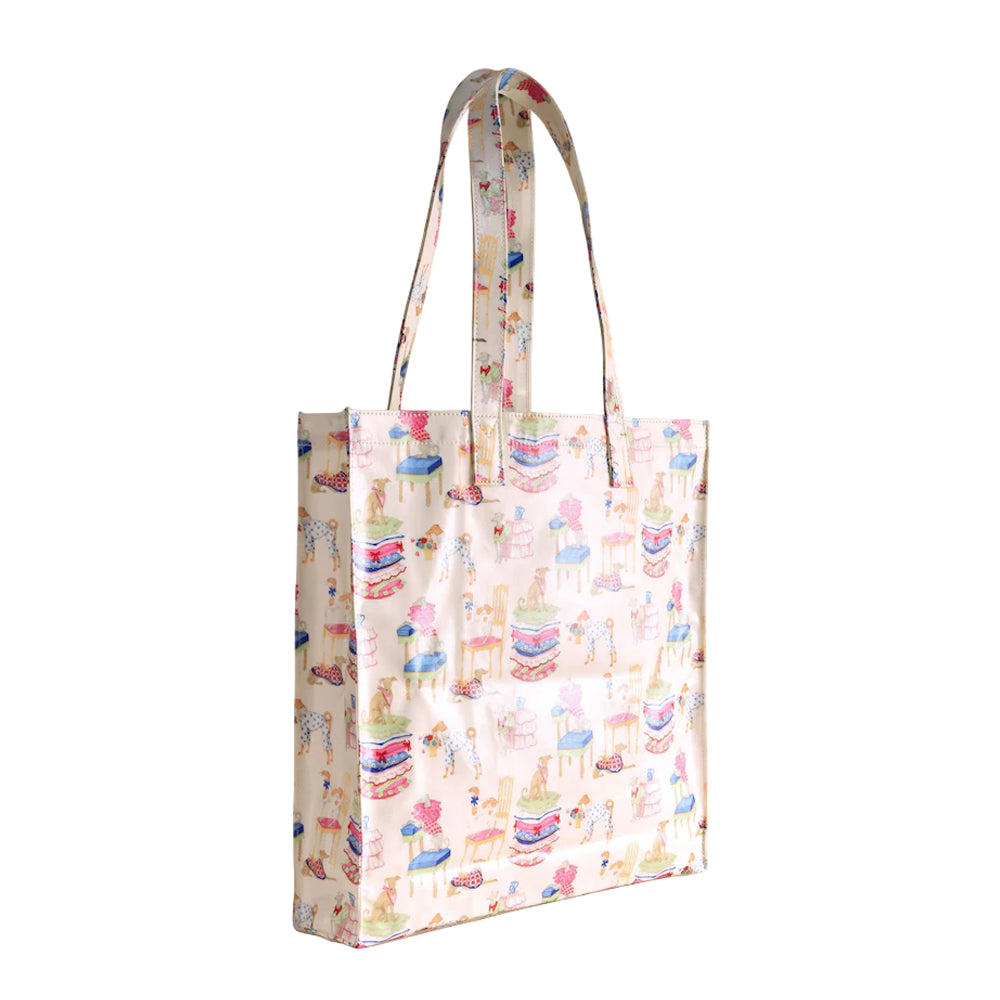 Pink - Back - Cath Kidston All-Over Print Tote Bag