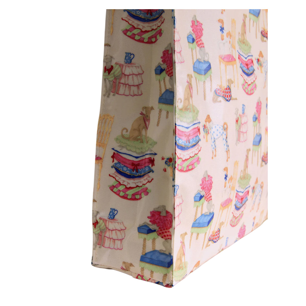Pink - Side - Cath Kidston All-Over Print Tote Bag