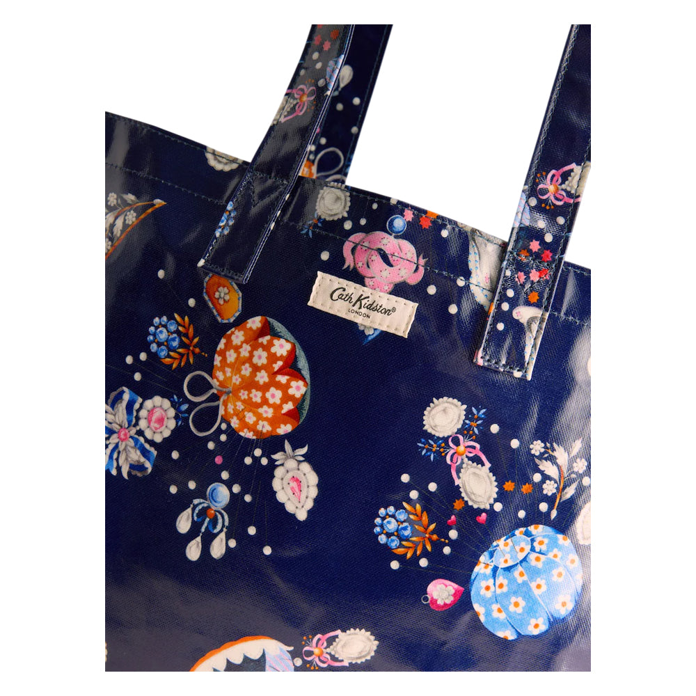 Blue - Back - Cath Kidston Jewellery Tote Bag