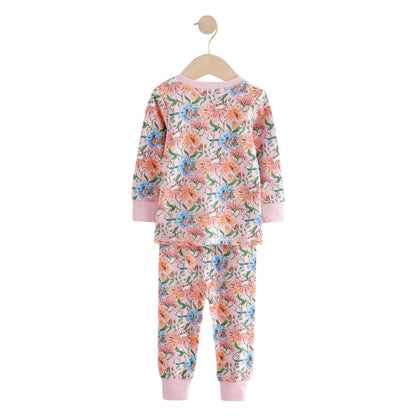 Pink - Back - Cath Kidston Girls Snuggle Bunny Cotton Pyjama Set (Pack of 2)
