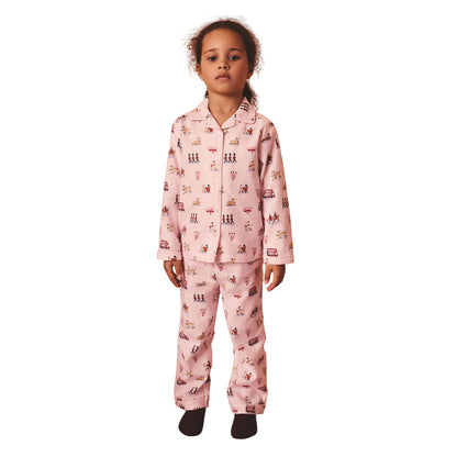 Pink - Lifestyle - Cath Kidston Girls Button-Down Pyjama Set