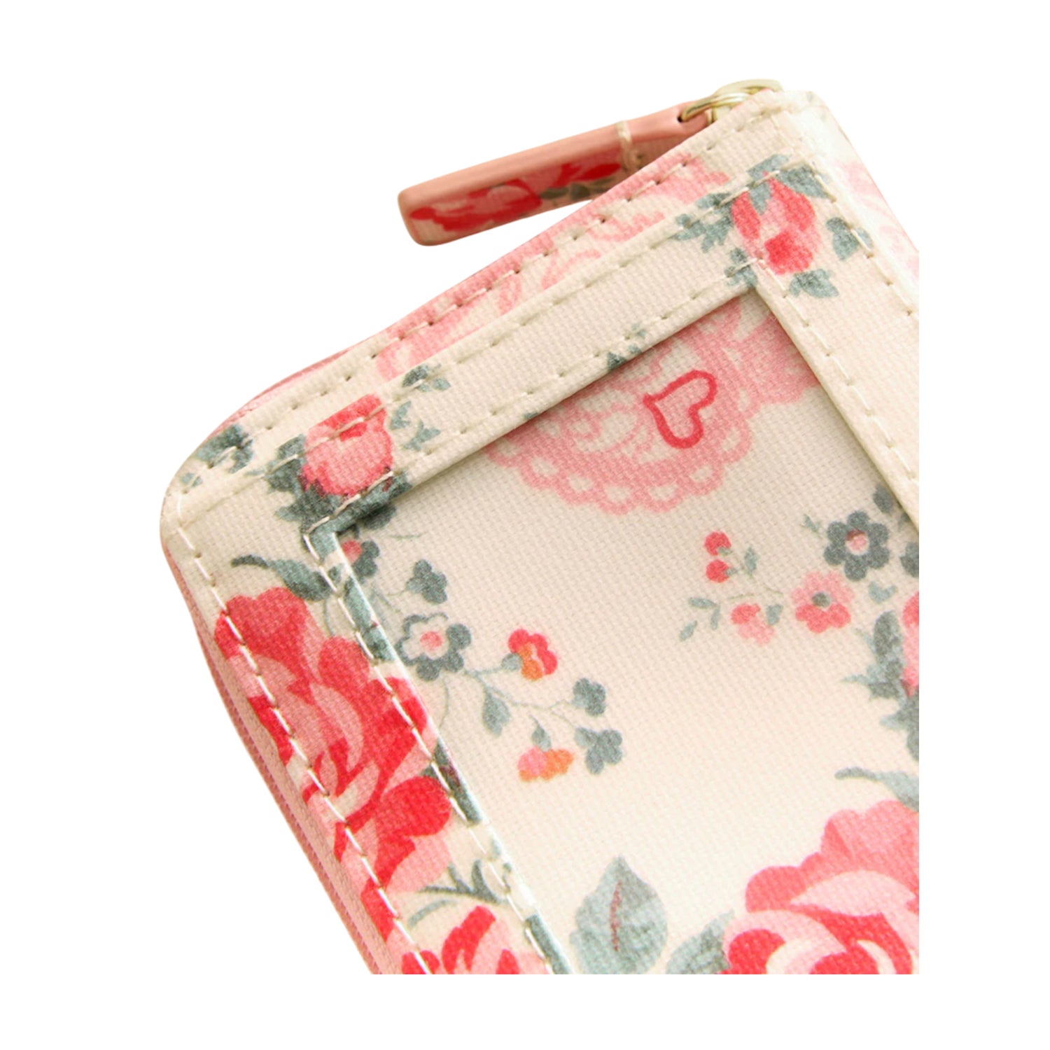 Cream - Back - Cath Kidston Rose Wallet