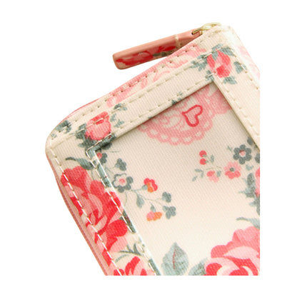 Cream - Back - Cath Kidston Rose Wallet