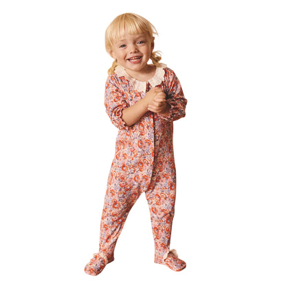 Blue - Lifestyle - Cath Kidston Baby Floral Sleepsuit (Pack of 3)