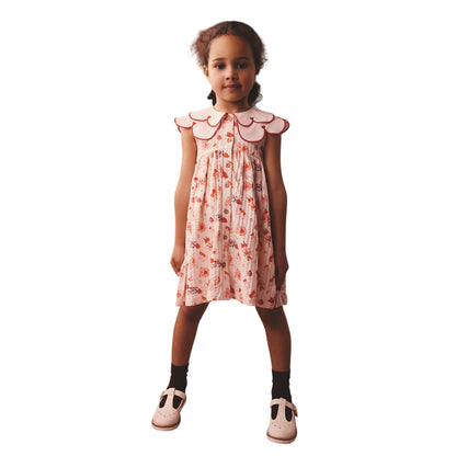 Red - Lifestyle - Cath Kidston Girls Collared Casual Dress