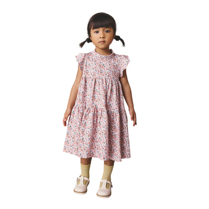Green - Lifestyle - Cath Kidston Girls Jersey Tiered Dress