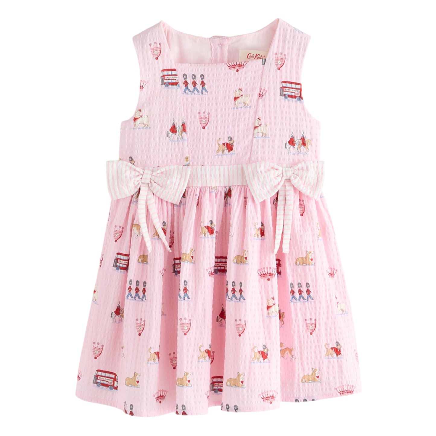 Pink - Front - Cath Kidston Girls London Pattern Dress
