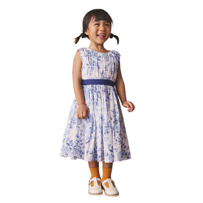 Blue - Lifestyle - Cath Kidston Womens-Ladies Floral Sleeveless Prom Dress