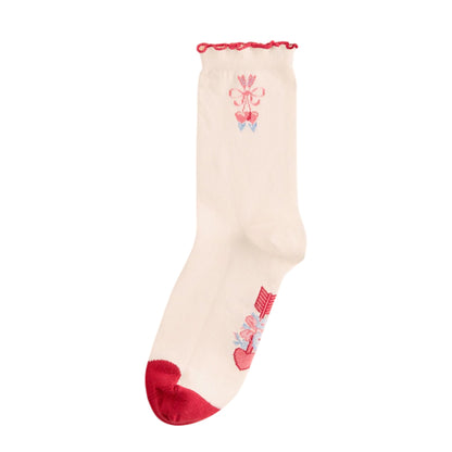 Blue - Side - Cath Kidston Womens-Ladies Stanley Socks (Pack of 4)