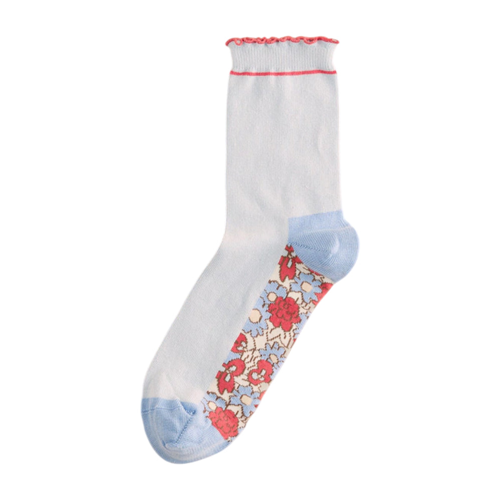 Blue - Pack Shot - Cath Kidston Womens-Ladies Stanley Socks (Pack of 4)