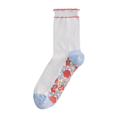 Blue - Pack Shot - Cath Kidston Womens-Ladies Stanley Socks (Pack of 4)